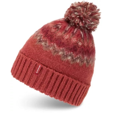 Dakine Knit Hat (Pom Pom) Margaret Beanie Red - 1 Piece