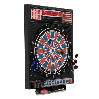 Karella dartboard dart machine Karella Premium Silver for up to 16 players with tournament dimensions