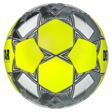 Derbystar Football Brilliant TT AG v24 (Training Ball, specially for artificial grass) yellow/grey - 1 Ball