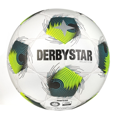 Derbystar Football Brilliant TT DB v24 (Training Ball) white/green/yellow - 1 Ball