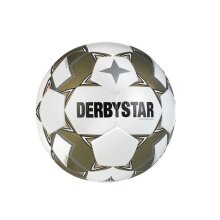 Derbystar Leisure Ball MINIball Brilliant v24 (Circumference: 47cm) white/gold - 1 piece