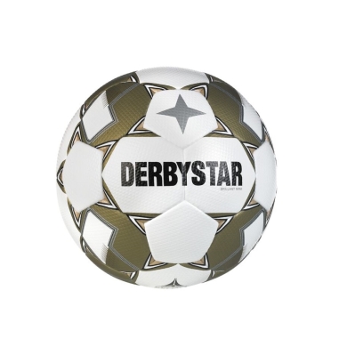 Derbystar Leisure Ball MINIball Brilliant v24 (Circumference: 47cm) white/gold - 1 piece