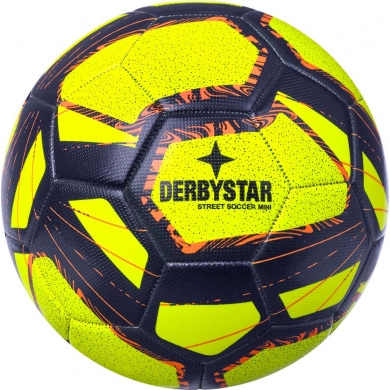 Derbystar Leisure Ball MINIball Street Soccer (circumference: 47cm) yellow/blue - 1 piece