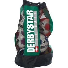 Derbystar Ball bag for 10 balls with separate inner compartment green