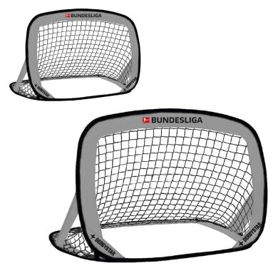 Derbystar Football Goals Bundesliga Pop Up Goal v22 grey - 2 Goals