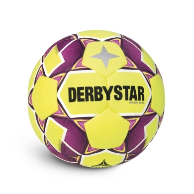 Derbystar Indoor Football Hallen-Fussball Beta v24 yellow - 1 ball