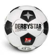 Derbystar Football 2. Bundesliga Brilliant APS v24 (official match ball of the 2024/2025 season) white/black