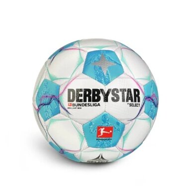 Derbystar Leisure Ball - MINI Ball Bundesliga Brilliant v24 white/multicoloured - 1 Mini Ball (Circumference: 47cm)