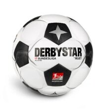 Derbystar Leisure Ball - MINI Classic 2. Bundesliga Brilliant v24 white/multicoloured - 1 Mini Ball (Circumference: 47cm)