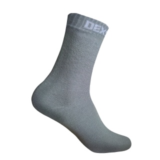 DexShell Ultra Thin Bamboo Waterproof Socks Grey Men/Women - 1 Pair