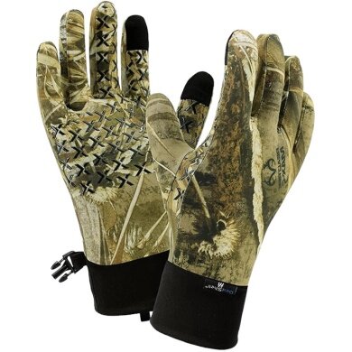 DexShell Gloves StretchFit (waterproof, breathable) camo green - 1 Pair