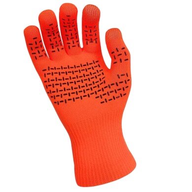 DexShell Thermfit Gloves (waterproof, windproof, breathable) orange - 1 Pair