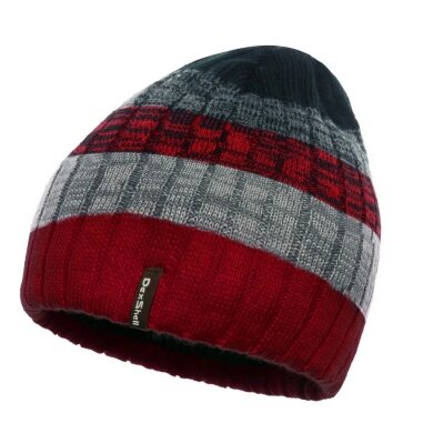 DexShell Beanie (Hat) Gradient Red/Grey Men/Women