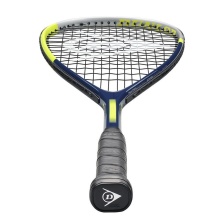 Dunlop Junior Squash Racket Tristorm JR 25 (160g/head heavy) blue/grey/yellow - strung -