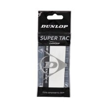 Dunlop Overgrip Super Tac 0.5mm - extremely grippy, moisture-absorbing - white - 1 piece