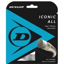 Dunlop Tennis String Iconic All (Control) Natural 12m Set