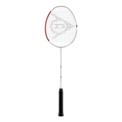 Dunlop Badminton racket Aero-Star Lite 83 (handle-heavy/flexible/83g) white - strung -