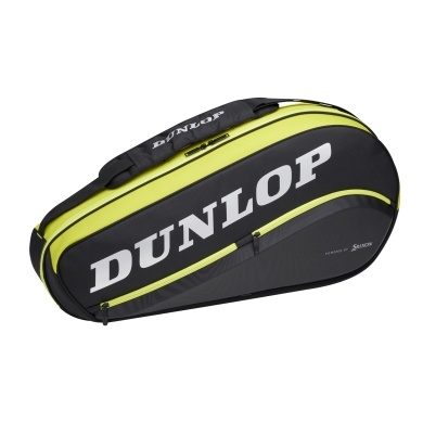 Dunlop Tennis Racketbag Srixon SX Performance Thermo (Racket bag, 1 main compartment) black/yellow 3-pack