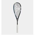 Dunlop Squash Racket Sonic Core Evolution 120 (120g/head heavy) black/white/blue - strung -