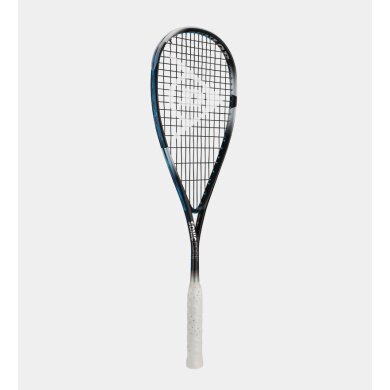 Dunlop Squash Racket Sonic Core Evolution 120 (120g/head heavy) black/white/blue - strung -