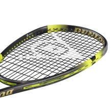 Dunlop Squash Racket Sonic Core Ultimate (132g/handle-heavy) black/yellow - strung -