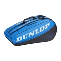 Dunlop Tennis Racketbag FX Club (Racket bag, 2 main compartments) black/blue 10-pack