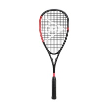 Dunlop Squash Racket Blackstorm Carbon 140g/head-heavy black/red - strung -