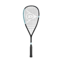 Dunlop Squash Racket Blackstorm Titanium SLS 130g/grip-heavy black/turquoise - strung -