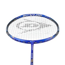 Dunlop Badminton Racket Nanoblade Savage Woven Special Pro (balanced/medium/84g) blue - strung -