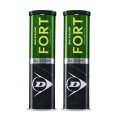 Dunlop Tennis Balls Fort Allcourt TS Can 2x4 Bi-Pack