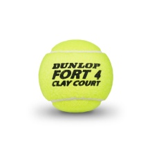 Dunlop Tennis Balls Fort Clay Court (Sand Court) Box of 18x4 in Carton