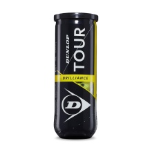 Dunlop Tennis Balls Tour Brilliance Can of 3