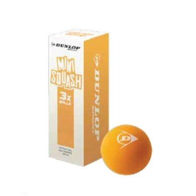 Dunlop Squashball Play Mini Junior orange - 3 Balls