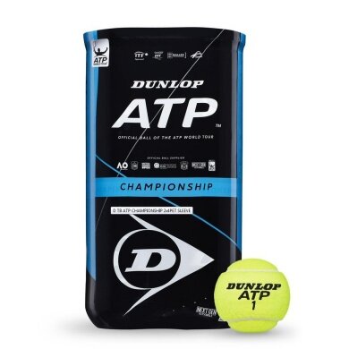 Dunlop Tennis Balls ATP Championship Can 2x4 Pack