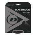 Dunlop Tennis String Black Widow (Durability+Spin) black 12m Set