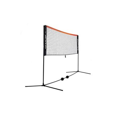 Dunlop Net Tennis/Badminton/Shuttlecock adjustable in height - Width 3 Meters