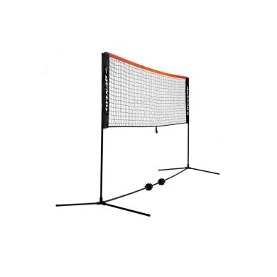 Dunlop Net for Tennis/Badminton/Badminton Adjustable in Height - Width 6 Meters