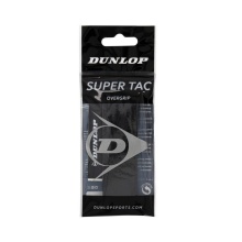 Dunlop Overgrip Super Tac 0.5mm (extremely grippy, moisture-absorbing) black - 1 piece