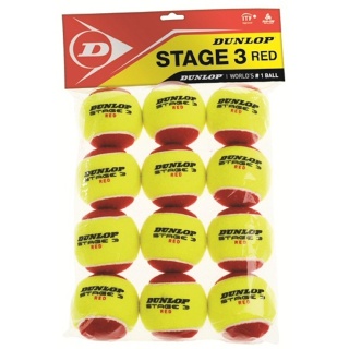 Dunlop Method Balls Stage 3 yellow/orange 12-pack