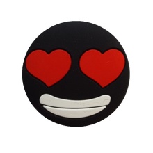 Dunlop Vibration Dampener Love Eye black 1 piece