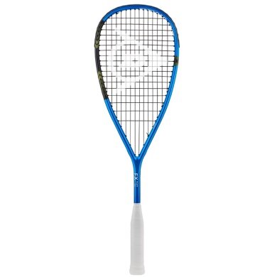 Dunlop Squash Racket FX Team 125 125/grip-heavy blue/black/yellow - strung -