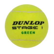 Dunlop Method Balls Stage 1 (green dot) yellow 60 in a bucket