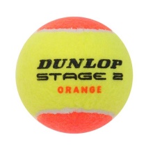 Dunlop Method Balls Stage 2 yellow/orange 60 pieces in a bucket