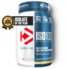 Dymatize Protein Powder Iso100 Hydrolyzed Isolate Orange Ice Cream 932g Can