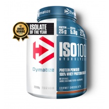 Dymatize Iso100 Hydrolyzed Isolate Protein Powder Gourmet Chocolate 2264g Can