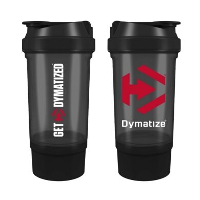 Dymatize Shaker Bottle 500ml black/red