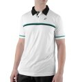 Australian Tennis Polo DC Stripe white/green Men