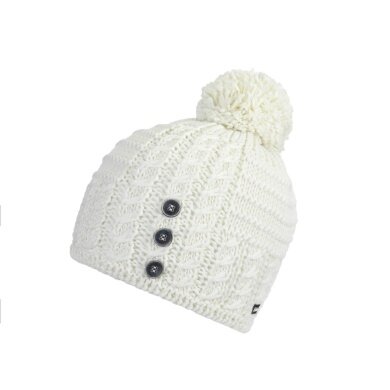 Polar Bear Hat (Pom Pom) Adena White Women