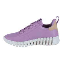 ECCO Sneaker Gruuv Lea (soft nappa leather) lavender ladies