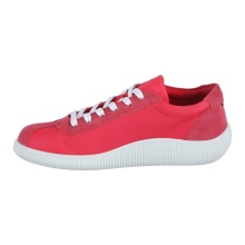 ECCO Soft Zero Sneakers (ECCO Leather) red/pink Ladies